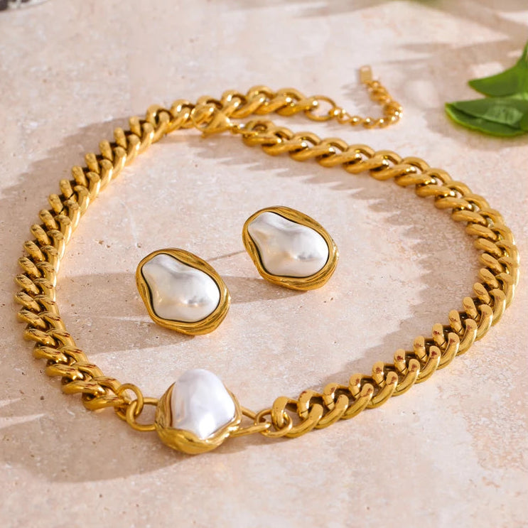 Conjunto Barroco - Colar e Brinco