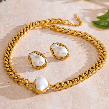 Conjunto Barroco - Colar e Brinco