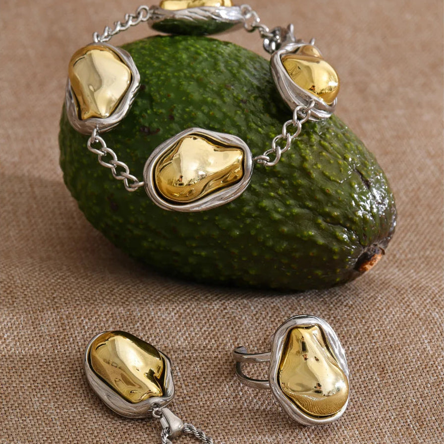 Conjunto Calista - Colar, Anel e Pulseira