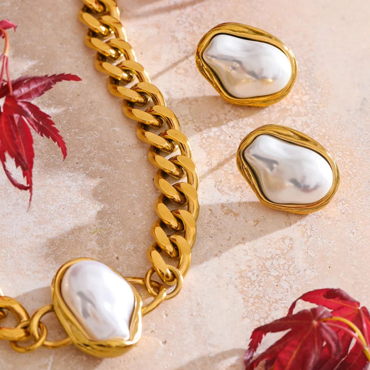 Conjunto Barroco - Colar e Brinco