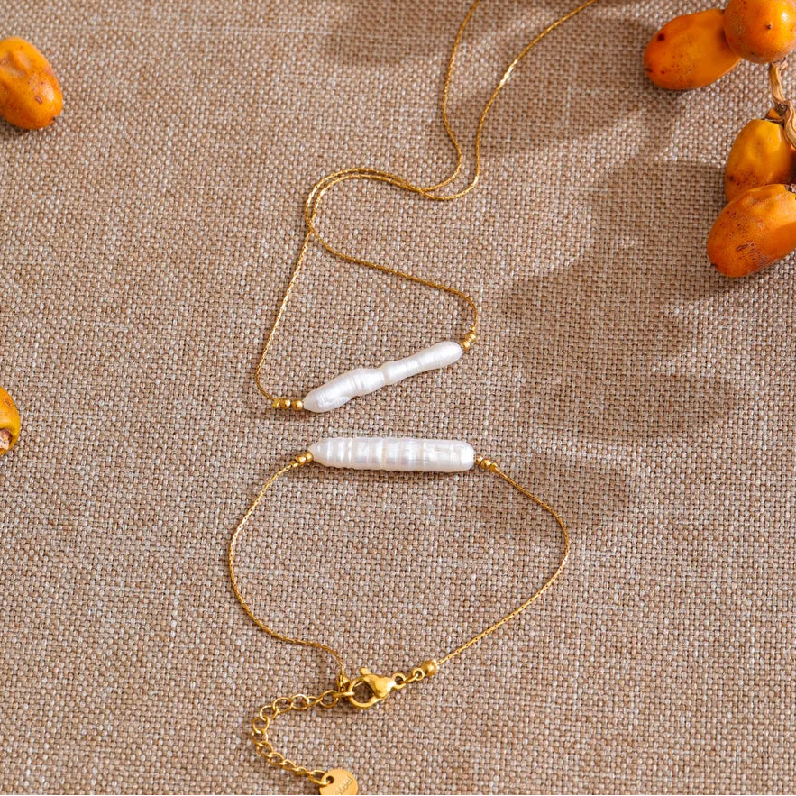Conjunto Belavora - Colar e Pulseira
