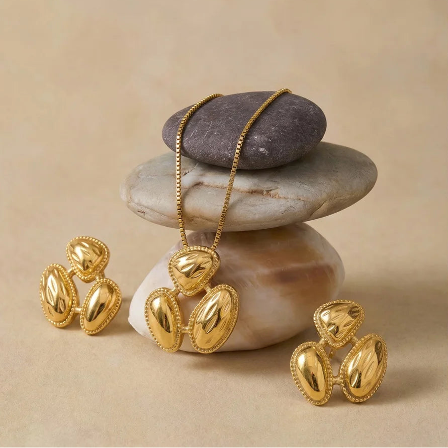 Conjunto Celoria - Colar e Brinco