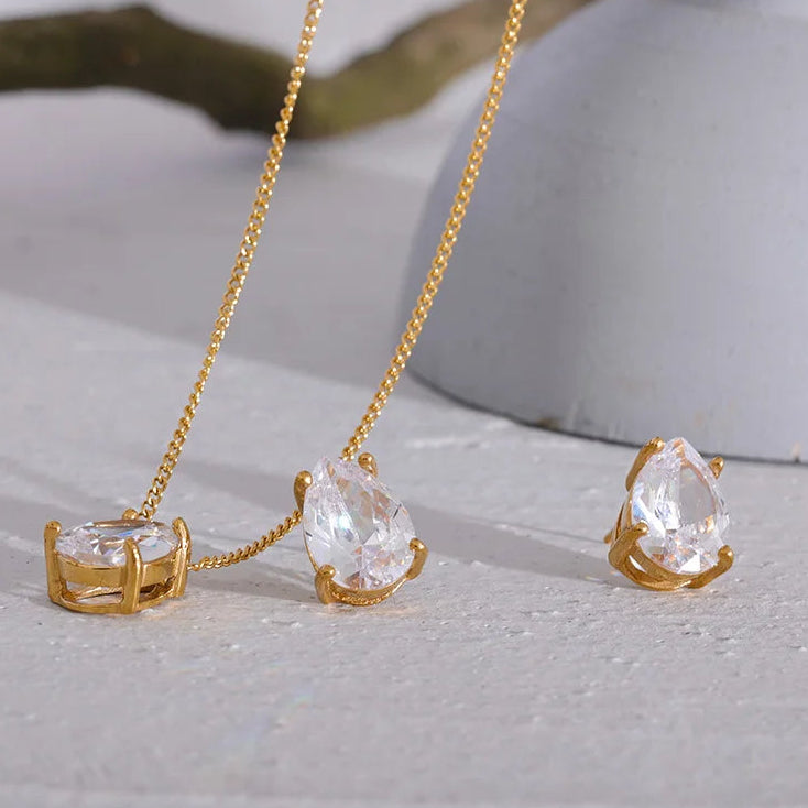 Conjunto Elora - Brinco e Colar