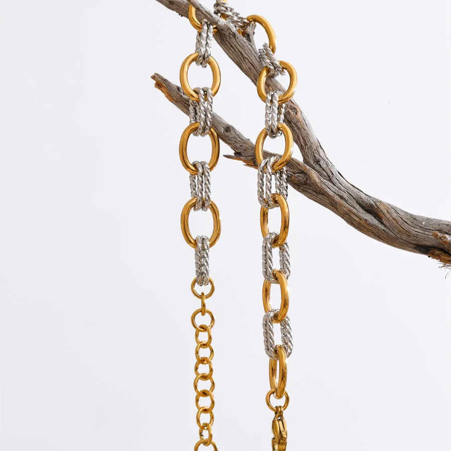 Conjunto Luminara - Colar e Pulseira