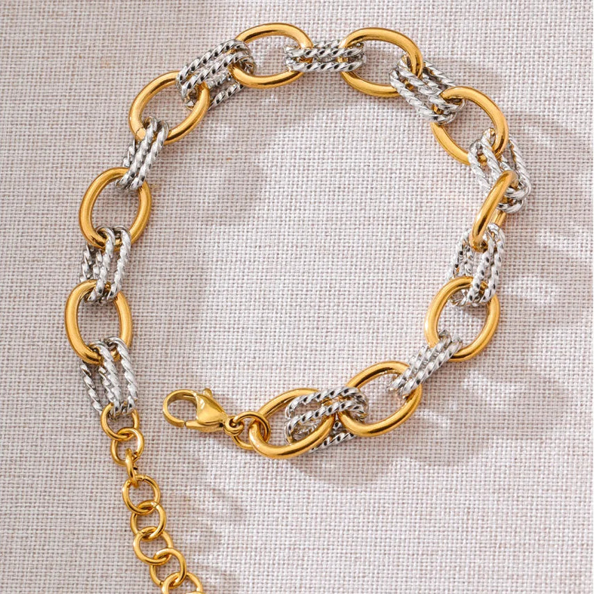 Conjunto Luminara - Colar e Pulseira