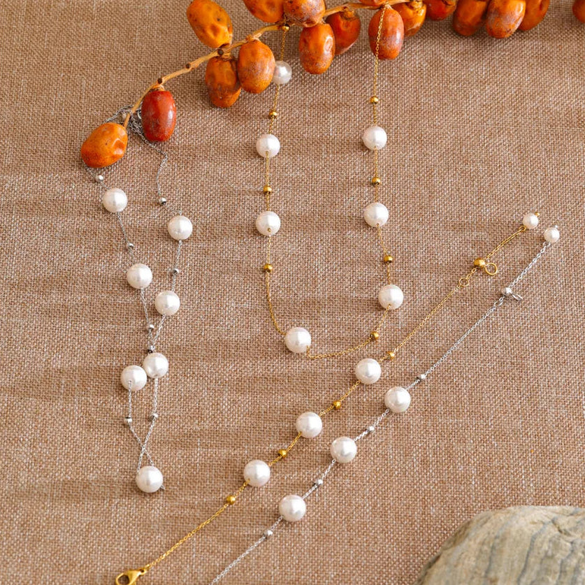 Conjunto Aurelion - Colar e Pulseira