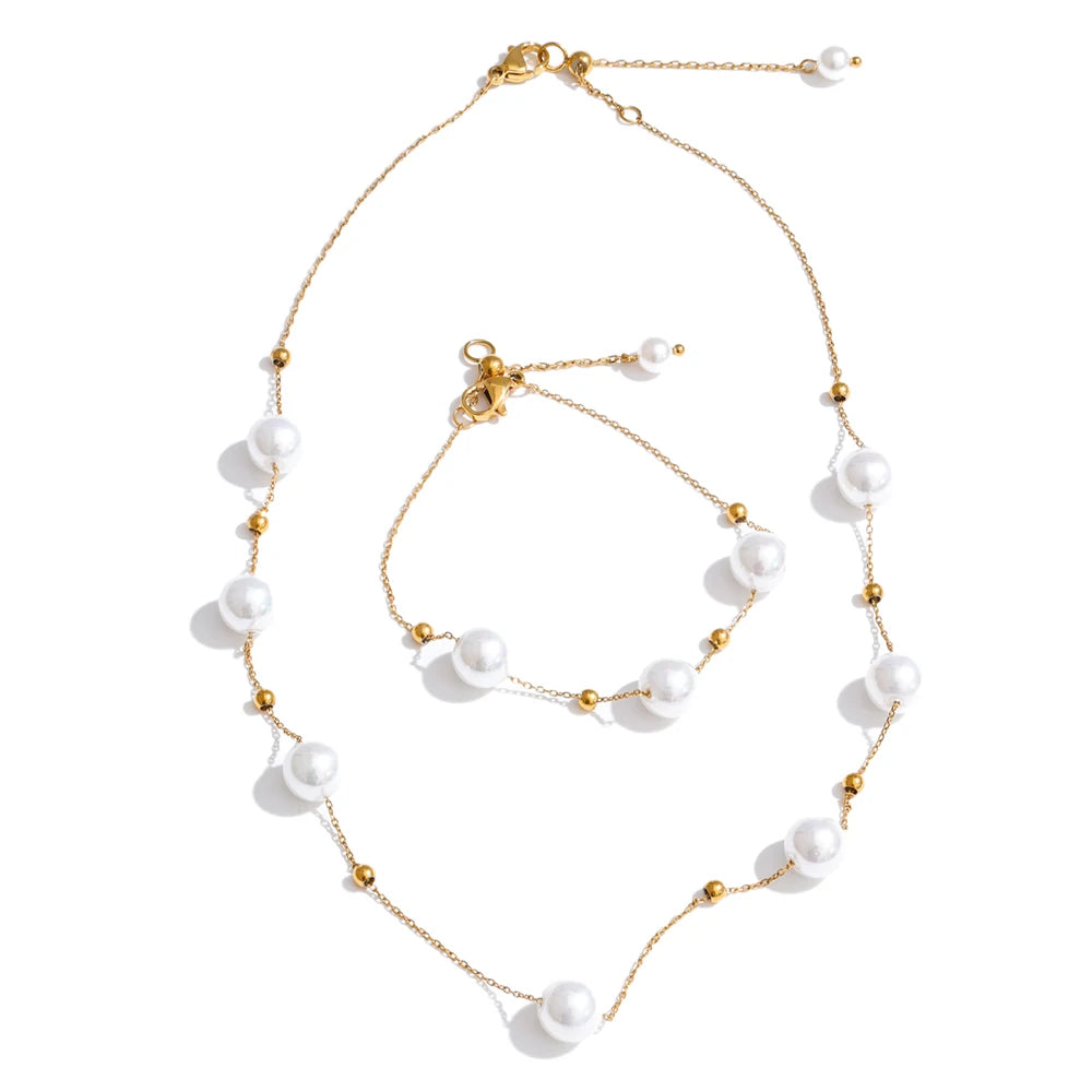 Conjunto Aurelion - Colar e Pulseira