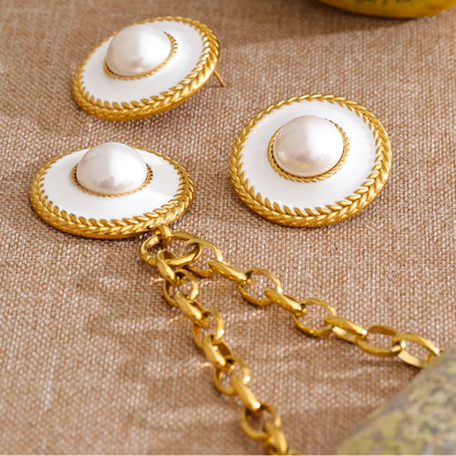 Conjunto Celvion - Colar e Brincos