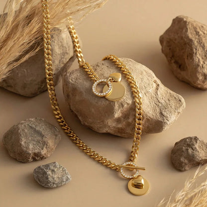 Conjunto Delévara - Colar e Pulseira