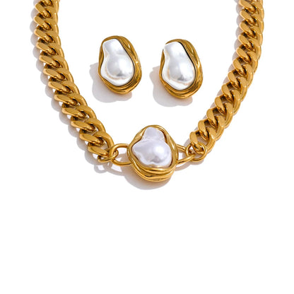 Conjunto Lumien - Colar e Brinco