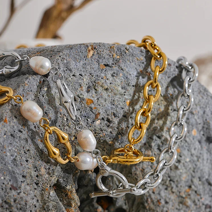 Colar e Pulseira Marquise