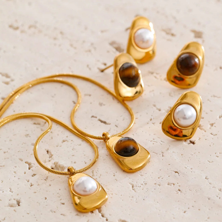 Conjunto Estelle - Brinco e Colar