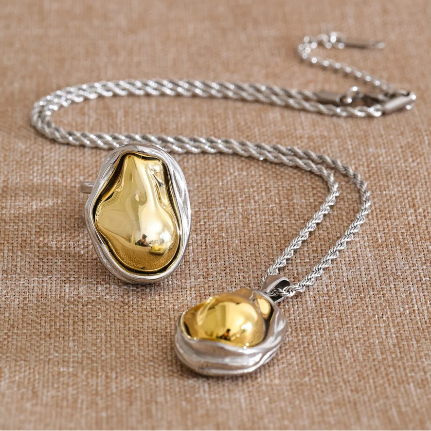 Conjunto Calista - Colar, Anel e Pulseira