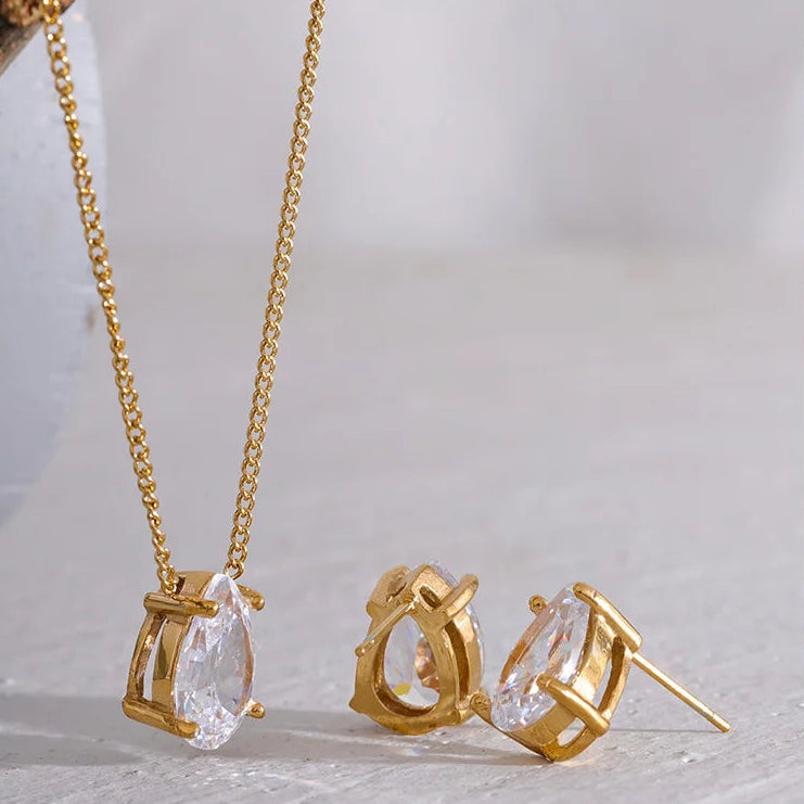 Conjunto Elora - Brinco e Colar