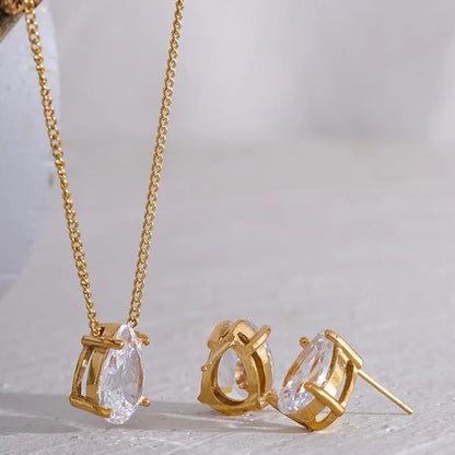 Conjunto Elora - Brinco e Colar