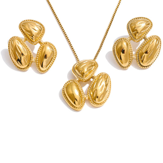 Conjunto Celoria - Colar e Brinco