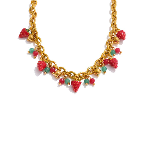 Conjunto Safira - Colar e Pulseira