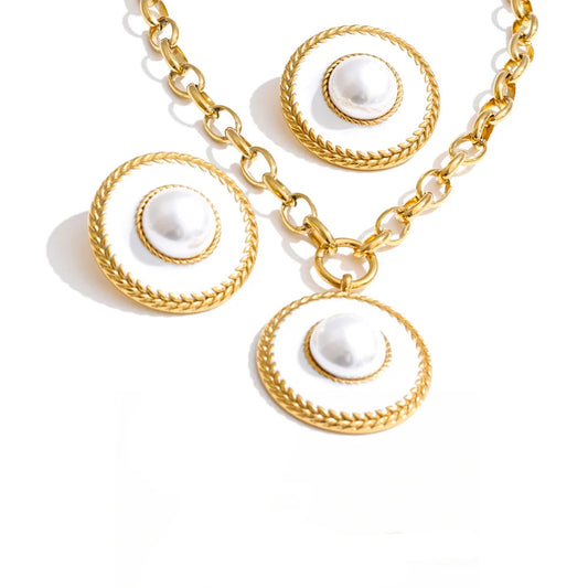 Conjunto Celvion - Colar e Brincos