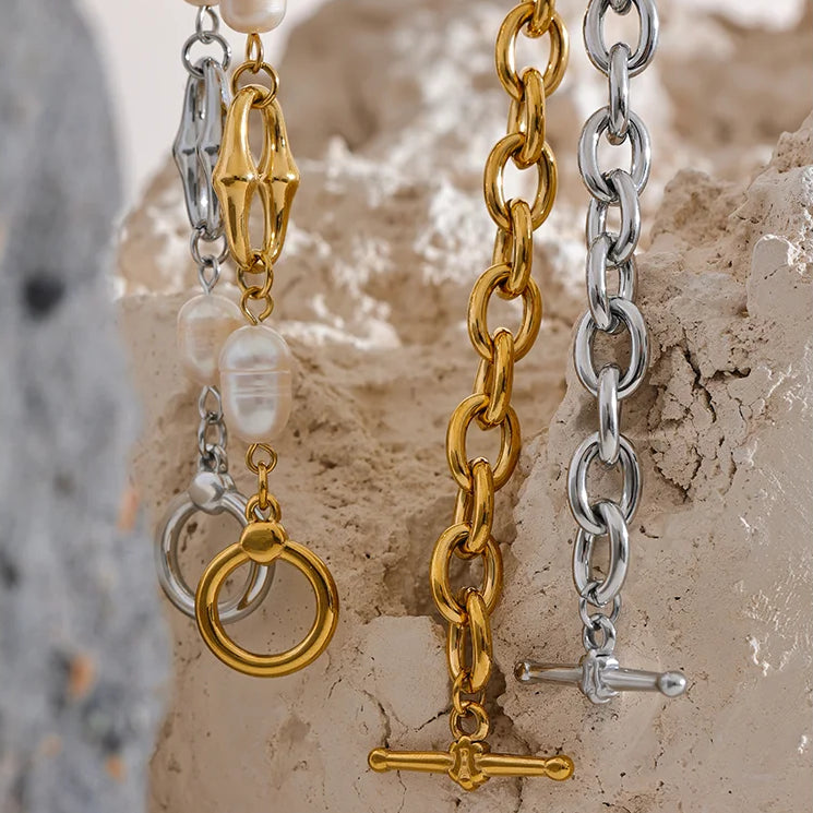 Colar e Pulseira Marquise