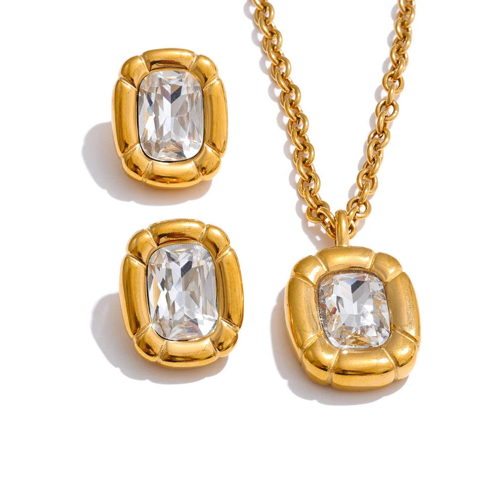 Conjunto Seraphine - Brinco e Colar