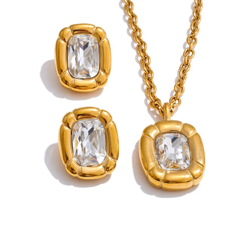 Conjunto Seraphine - Brinco e Colar