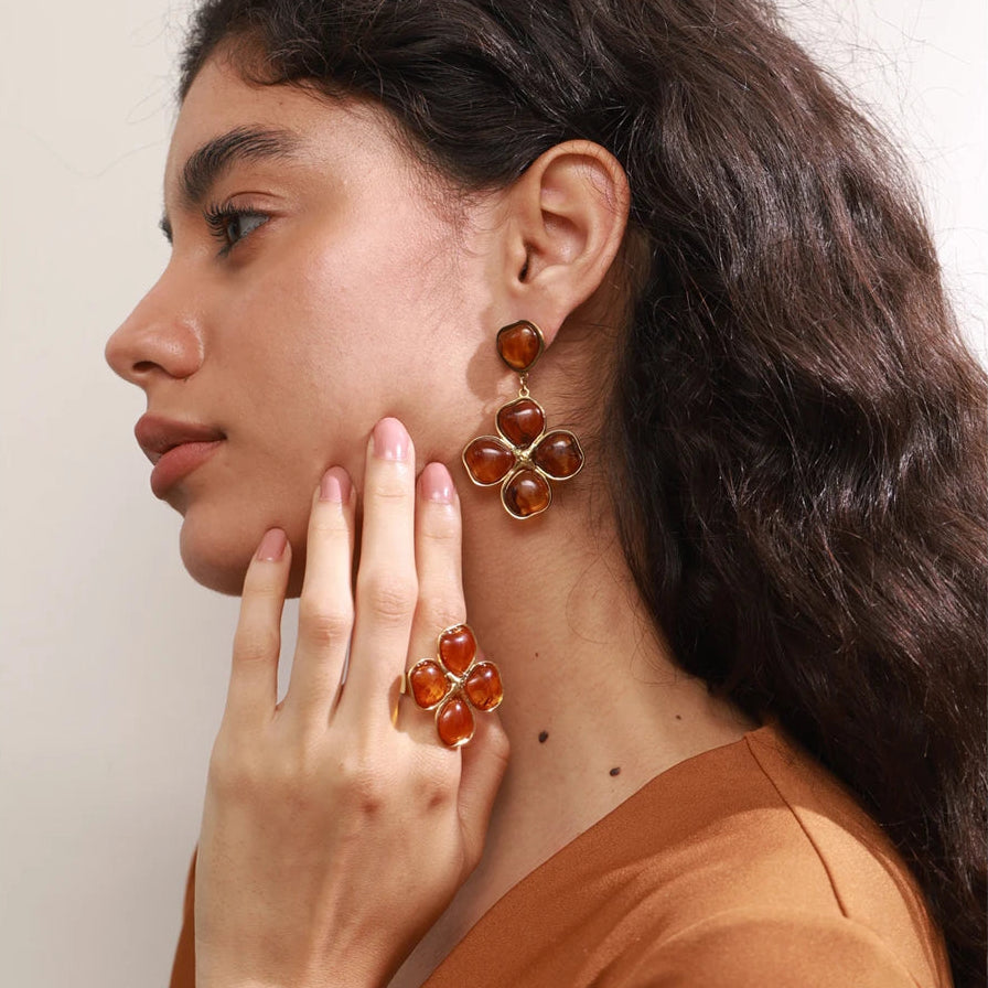 Conjunto Lorienna - Anel e Brinco